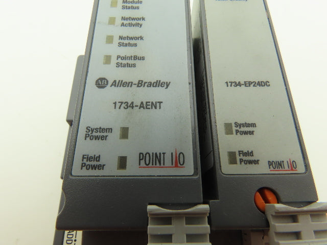 Allen Bradley 1734-AENT Point I/O Ethernet IP  Ser A F/W 2.003 w/1734-EP24DC