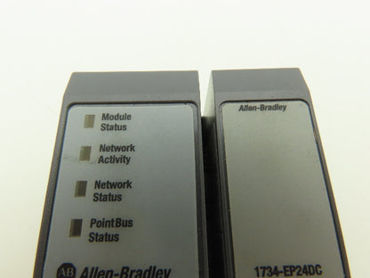 Allen Bradley 1734-AENT Point I/O Ethernet IP  Ser A F/W 2.003 w/1734-EP24DC