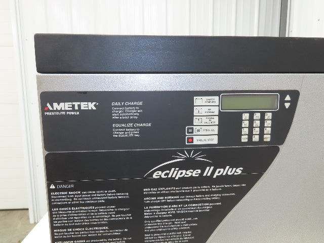 Ametek 1200EC3F Eclipse II Plus Forklift Battery Charger 12/24/36V 1200Ah 480V