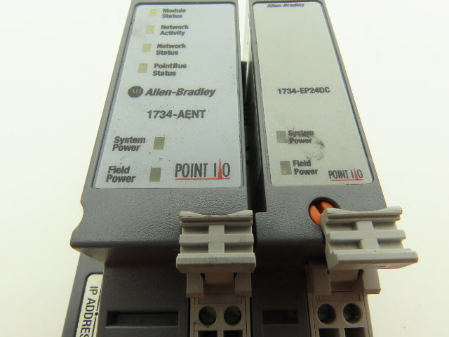 Allen Bradley 1734-AENT Point I/O Ethernet IP  Ser A F/W 2.003 w/1734-EP24DC