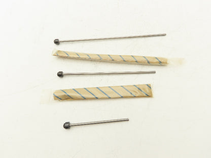Mitutoyo 129, 329 Depth Micrometer Rods 0-1",2-3", 3-4", 4-5", 5-6"  Lot of 5
