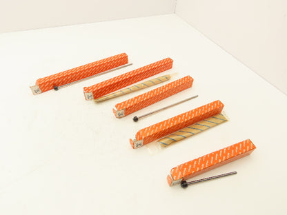 Mitutoyo 129, 329 Depth Micrometer Rods 0-1",2-3", 3-4", 4-5", 5-6"  Lot of 5