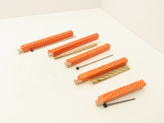 Mitutoyo 129, 329 Depth Micrometer Rods 0-1",2-3", 3-4", 4-5", 5-6"  Lot of 5