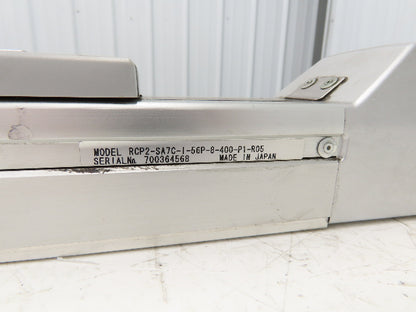 IAI Robo Cylinder Linear Screw Actuator 8mm Lead 400mm Stroke 24VDC