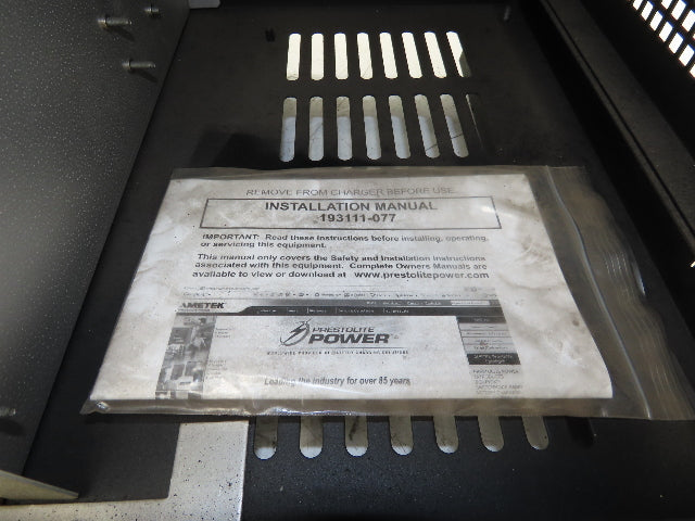 Ametek 1200EC3F Eclipse II Plus Forklift Battery Charger 12/24/36V 1200Ah 480V
