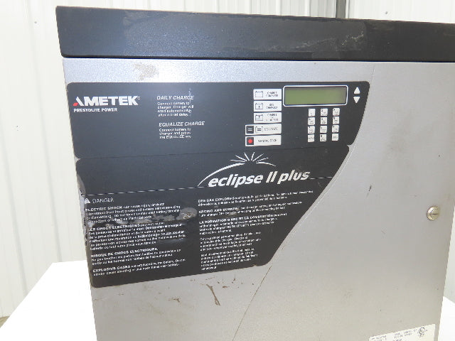 Ametek 1200EC3F Eclipse II Plus Forklift Battery Charger 12/24/36V 1200Ah 480V