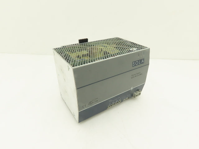 Emerson SDN 40-24-480C Sola PLC DIN Rail Power Supply 480V 24V 40A