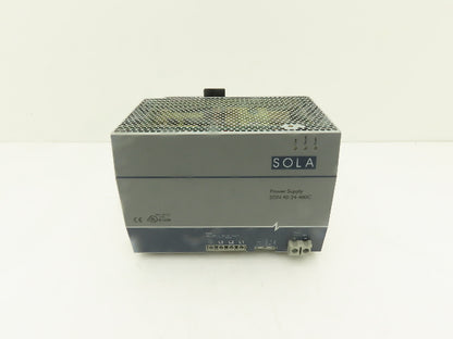 Emerson SDN 40-24-480C Sola PLC DIN Rail Power Supply 480V 24V 40A