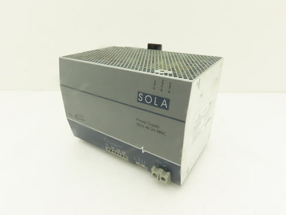 Emerson SDN 40-24-480C Sola PLC DIN Rail Power Supply 480V 24V 40A