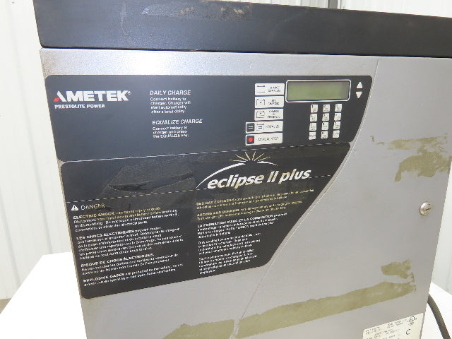 Ametek 1200EC3 Eclipse II Plus Forklift Battery Charger 12/24/36V 1200Ah 480V