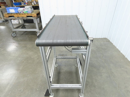 MK North America GUF-P 2000 Belt Conveyor 400x 1100mm 115V Variable Speed 41-46H