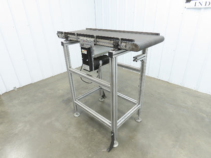MK North America GUF-P 2000 Belt Conveyor 400x 1100mm 115V Variable Speed 41-46H