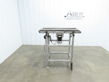 MK North America GUF-P 2000 Belt Conveyor 400x 1100mm 115V Variable Speed 41-46H