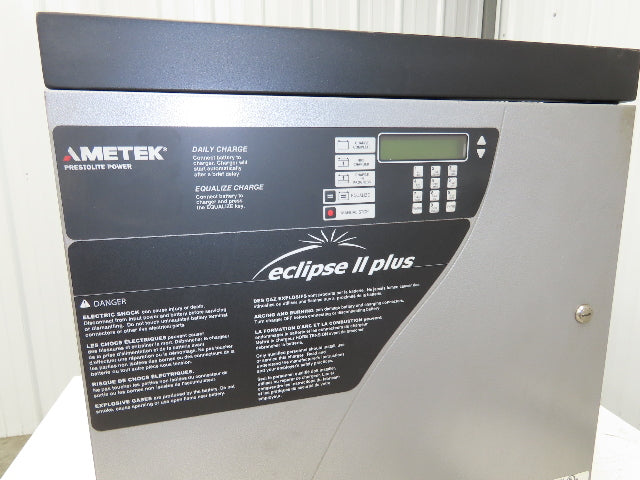Ametek 1200EC3F Eclipse II Plus Forklift Battery Charger 12/24/36V 1200Ah 480V
