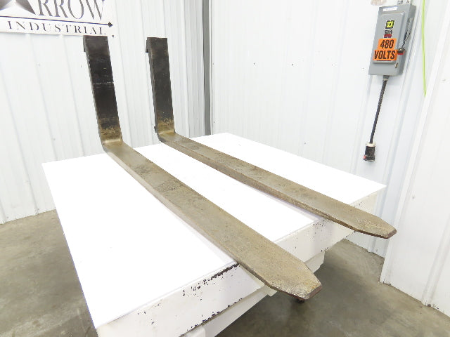 Cascade 7200034 5X60" Class 3 Steel Forklift Forks 20" Carriage 1-Pair 1900X600
