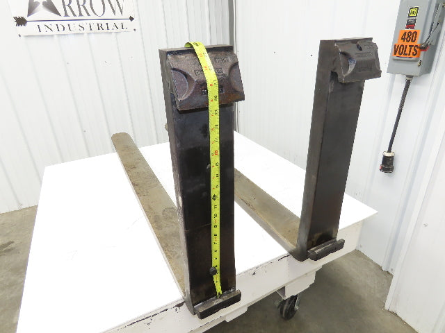 Cascade 7200034 5X60" Class 3 Steel Forklift Forks 20" Carriage 1-Pair 1900X600