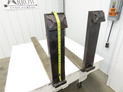 Cascade 7200034 5X60" Class 3 Steel Forklift Forks 20" Carriage 1-Pair 1900X600