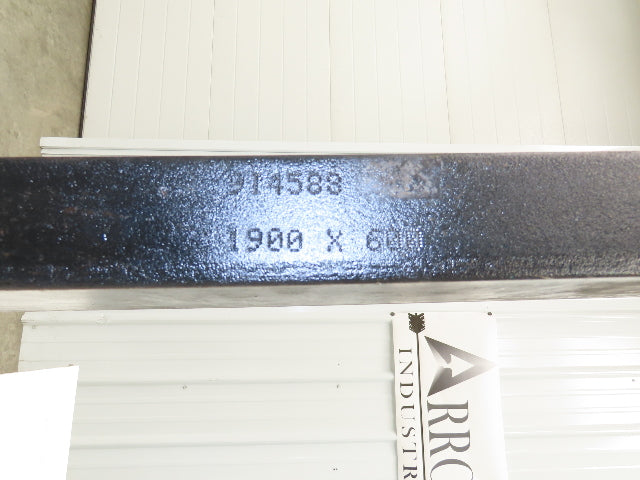 Cascade 7200034 5X60" Class 3 Steel Forklift Forks 20" Carriage 1-Pair 1900X600
