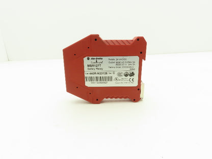 Allen Bradley MSR127T 440R-N23126 Guardmaster Safety Relay Module 24V Series C