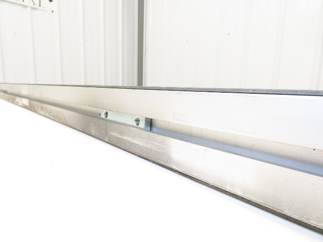 50mm Aluminum Dual Belt Conveyor 40mm Twin Belt 18"OAW 59.5"L No Drive