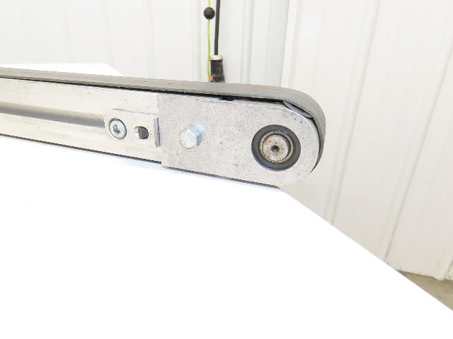 50mm Aluminum Dual Belt Conveyor 40mm Twin Belt 18"OAW 59.5"L No Drive