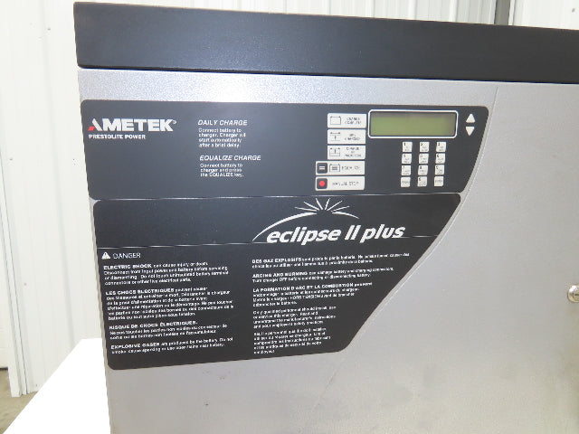 Ametek 1200EC3F Eclipse II Plus Forklift Battery Charger 12/24/36V 1200Ah 480V