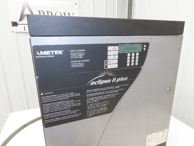 Ametek 1200EC3 Eclipse II Plus Forklift Battery Charger 12/24/36V 1200Ah 480V