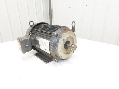 US Motors Nidec Electric Motor 5Hp 1760RPM 230/460V 3Ph 184TCH Frame Short Shaft