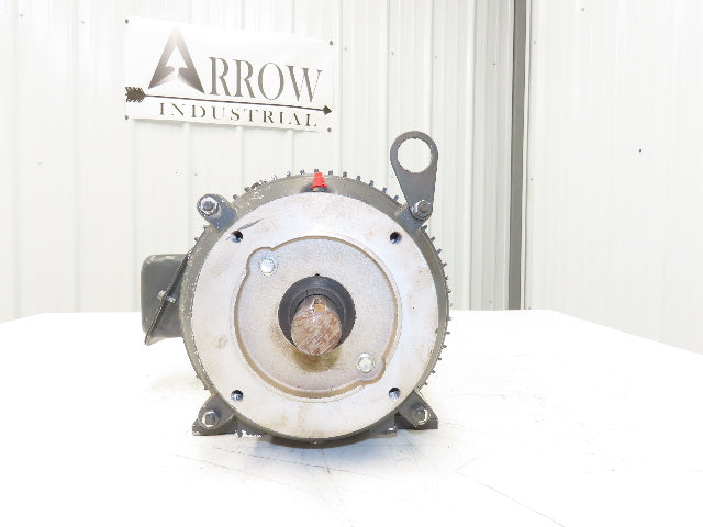 US Motors Nidec Electric Motor 5Hp 1760RPM 230/460V 3Ph 184TCH Frame Short Shaft
