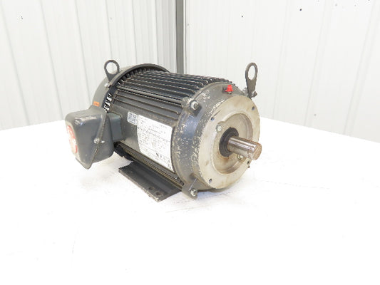 US Motors Nidec Electric Motor 5Hp 1760RPM 230/460V 3Ph 184TCH Frame Short Shaft