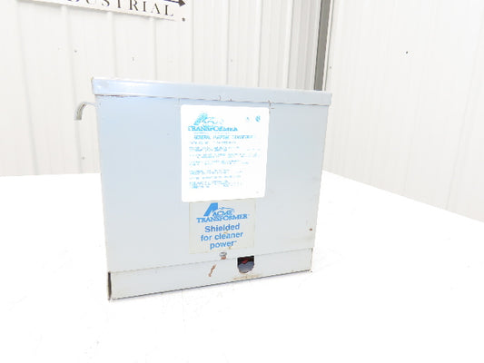 Acme T-2A-53308-1S Stepdown Transformer 3KVA 3Ph HV 480D LV 208Y/120 Shielded