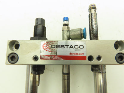 Destaco DLB12MLC125 Pneumatic Robohand Powered Base Slide Cylinder 125mm Stroke