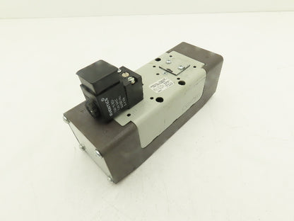 Aventics R432006321 Pneumatic Solenoid Directional Valve 150psi 120VAC Coil