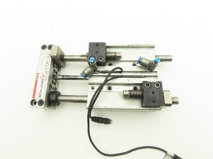 Destaco DLT-12M-E-C-50 Pneumatic Robohand Thruster Slide Cylinder 50mm Stroke