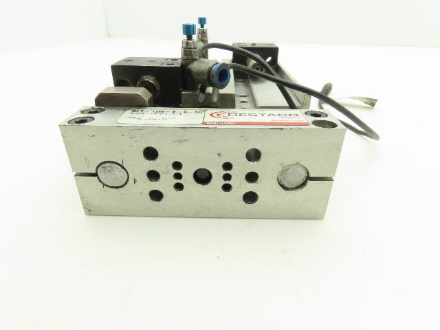 Destaco DLT-12M-E-C-50 Pneumatic Robohand Thruster Slide Cylinder 50mm Stroke