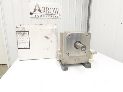 Grove Gear Electra Gear EL-B-852-30-R Worm Gearbox 30:1 Ratio 10Hp 58rpm