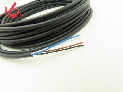Keyence OP-87641 Sensor Cable Cordset 4-Pin M12 10M Elbow L Shape Lot of 2