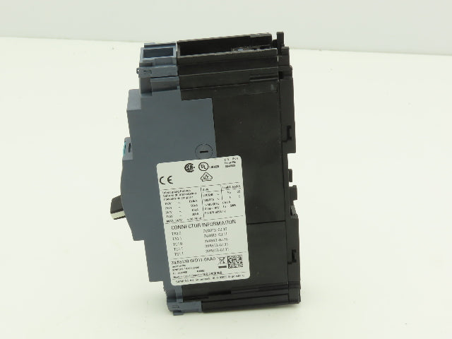 Siemens 3VA5130-6ED11-0AA0 Circuit Breaker 30A 1 Pole 500V 125H