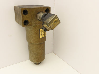 Pall HH0355L10KSRBM Hydraulic Filter Housing Manifold Mount HC9800FKS4H