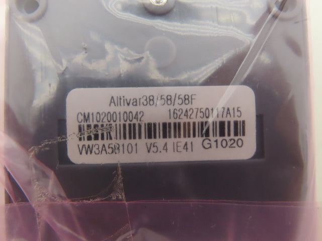 Schneider VW3A58101U Altivar 38/58/58F AC Drive VFD Program Module