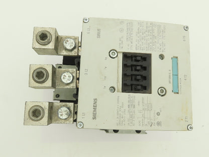 Siemens 3RT1064-6AF36 Sirius Motor Starter Contactor 225A 1000VAC 3 Pole 120V