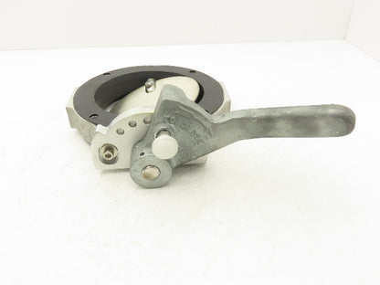 Patterson Kelley 6" Butterfly Valve 316SS Stainless Solids Flow 4-Bolt Wafer
