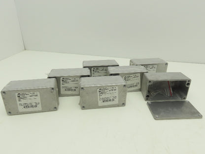 Hammond 1550Z111 Electrical Enclosure Box Die Cast Aluminum 115x65x55mm Lot of 7