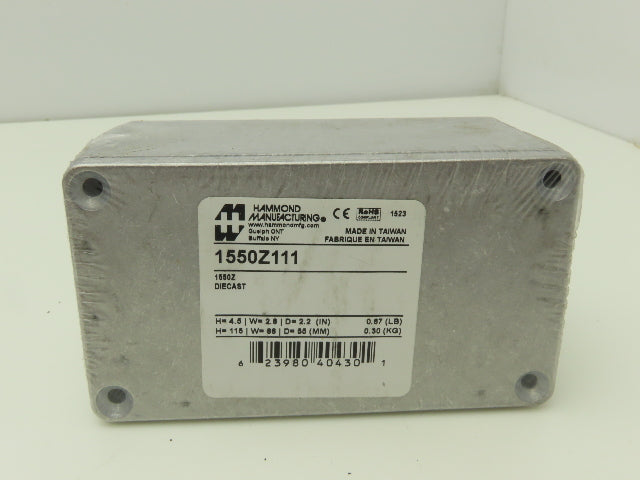 Hammond 1550Z111 Electrical Enclosure Box Die Cast Aluminum 115x65x55mm Lot of 7