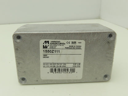 Hammond 1550Z111 Electrical Enclosure Box Die Cast Aluminum 115x65x55mm Lot of 7