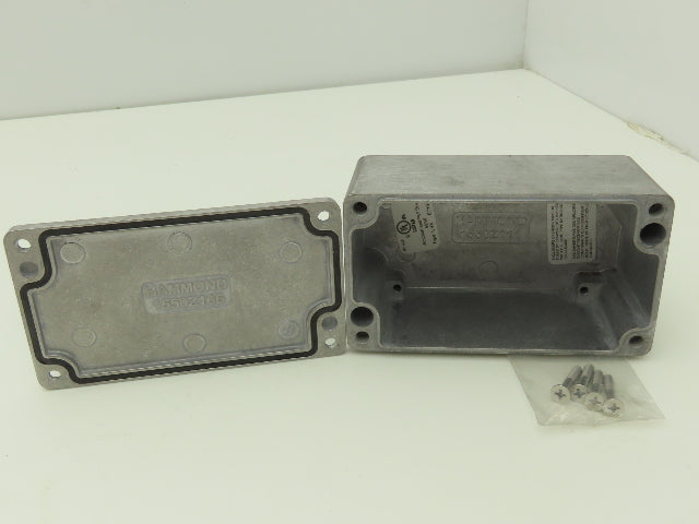 Hammond 1550Z111 Electrical Enclosure Box Die Cast Aluminum 115x65x55mm Lot of 7