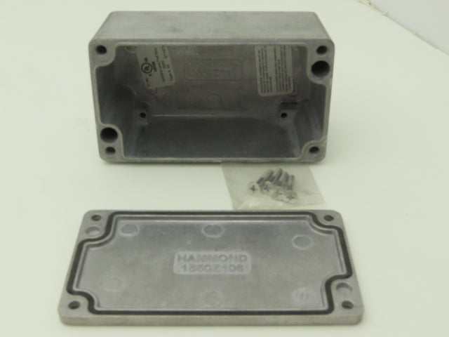 Hammond 1550Z111 Electrical Enclosure Box Die Cast Aluminum 115x65x55mm Lot of 7