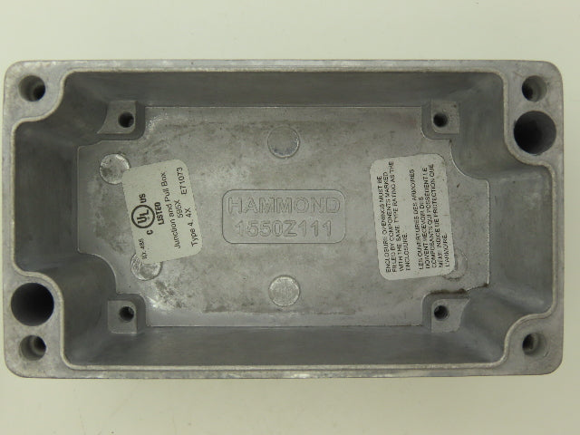 Hammond 1550Z111 Electrical Enclosure Box Die Cast Aluminum 115x65x55mm Lot of 7