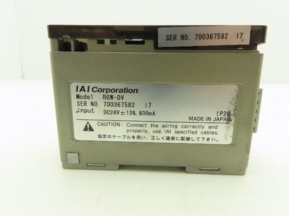 IAI RGW-DV Robonet GatewayR Unit DeviceNet Type