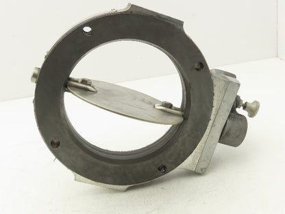 Patterson Kelley 6" Butterfly Valve 316SS Stainless Solids Flow 4-Bolt Wafer